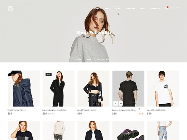 Shop Fullwidth